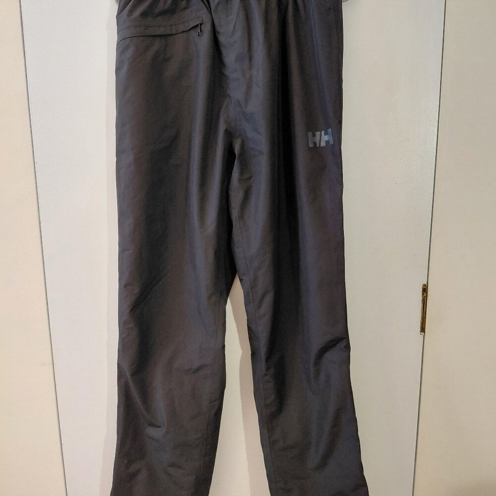 Helly Hansen Mens Dubliner Waterproof Windproof Rain Pant Black Medium